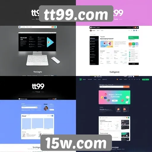 Evolução do design e interface do tt99.com