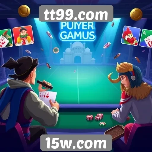 Variedade de jogos disponíveis no tt99.com